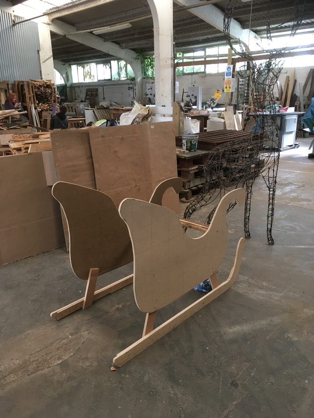 Santa Sleigh Padbury