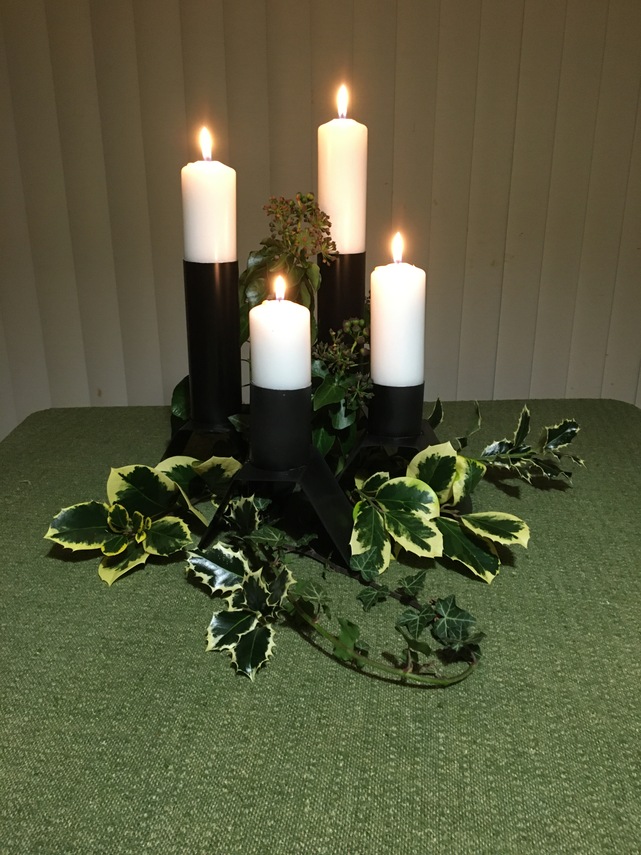 St Laurence candle sticks