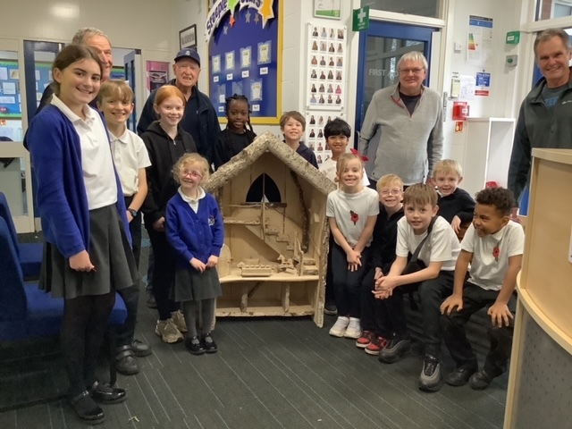 Steeple Claydon School Fairy house
